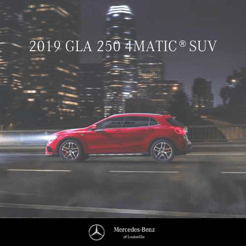 2019 GLA 250 4MATIC®