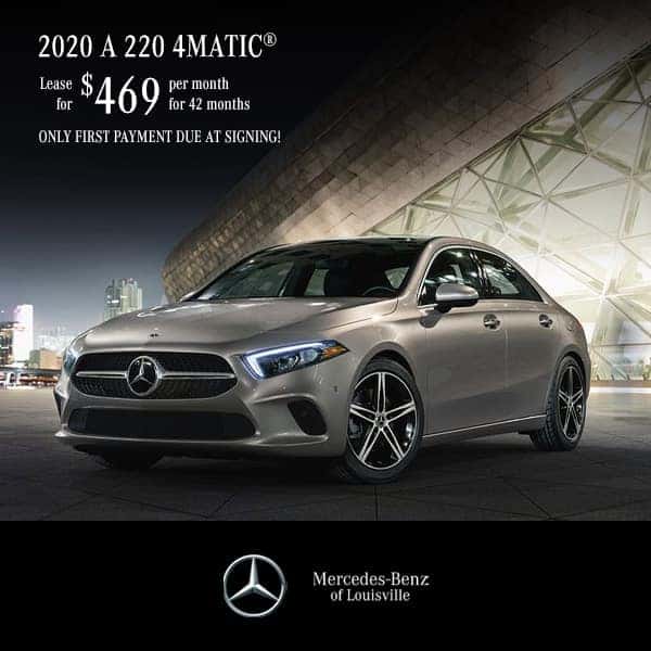 Lease a 2020 A 220 4MATIC® Sedan - ONLY FIRST PAYMENT DUE AT SIGNING!