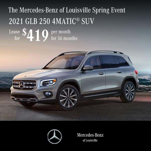 Lease a 2021 Mercedes-Benz GLB 250 4MATIC® SUV