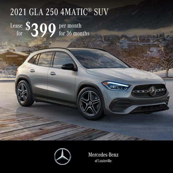 Lease a 2021 GLA 250 4MATIC® SUV