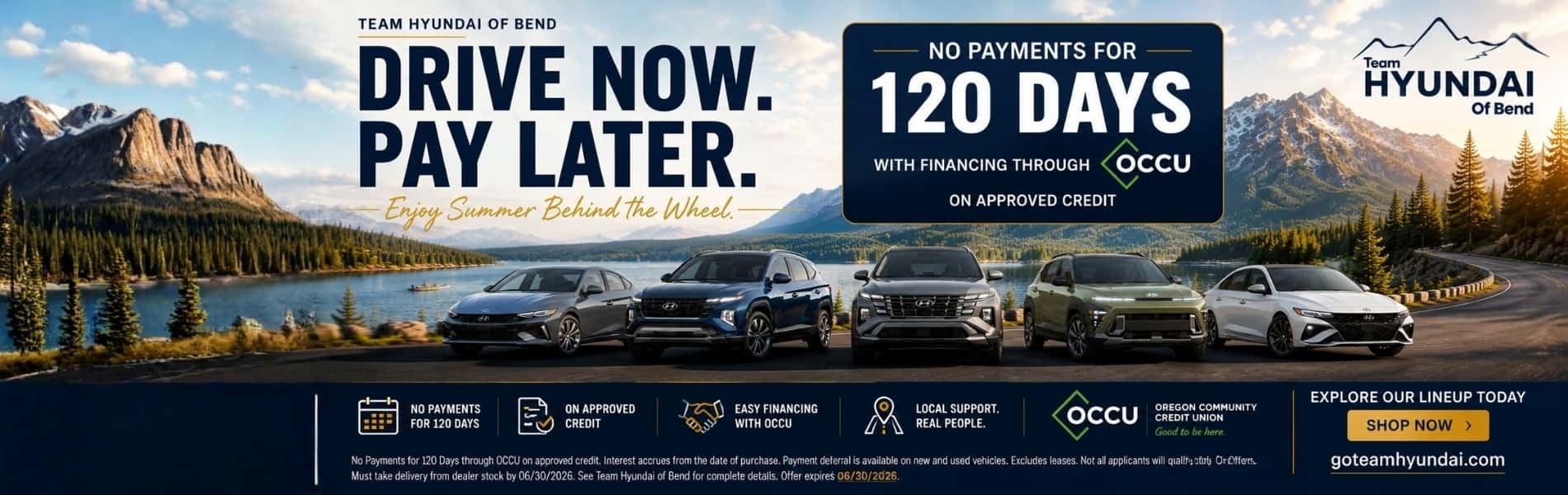 June 2026 Drive Now Pay Later