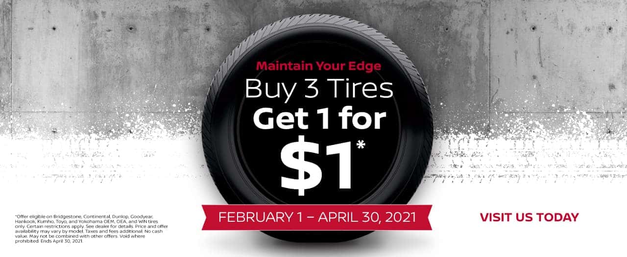 Buy 3 tires get deals one free