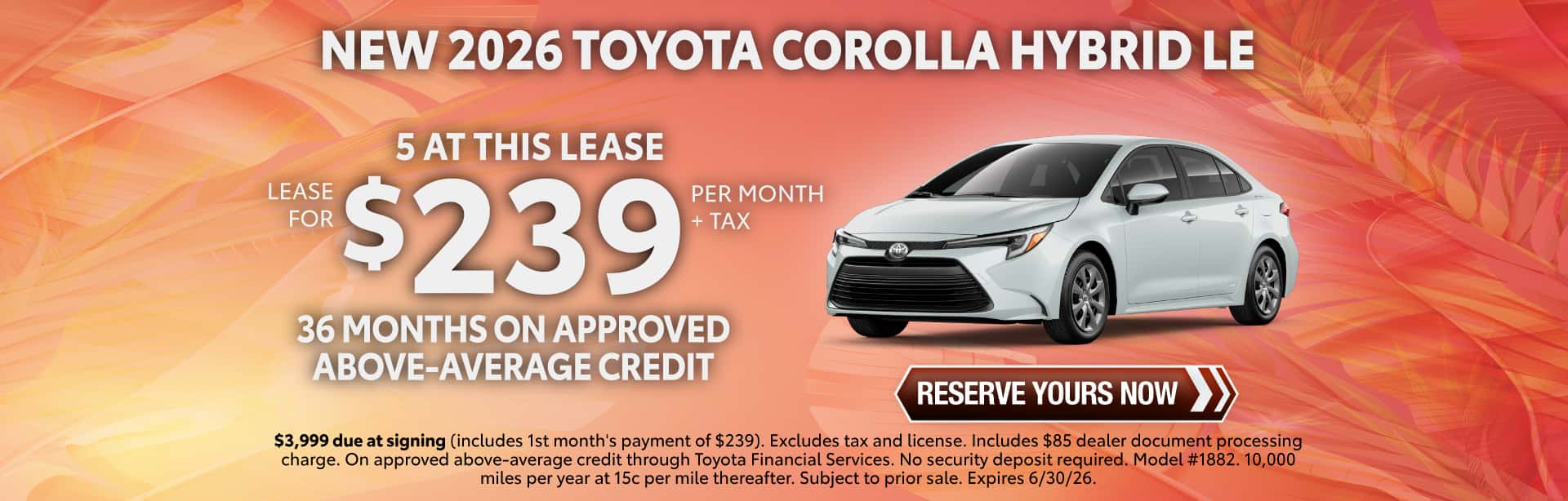 Corolla Hybrid LE
