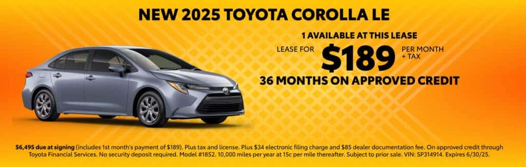New Toyota Specials | Toyota Lease Deals | Tracy Toyota