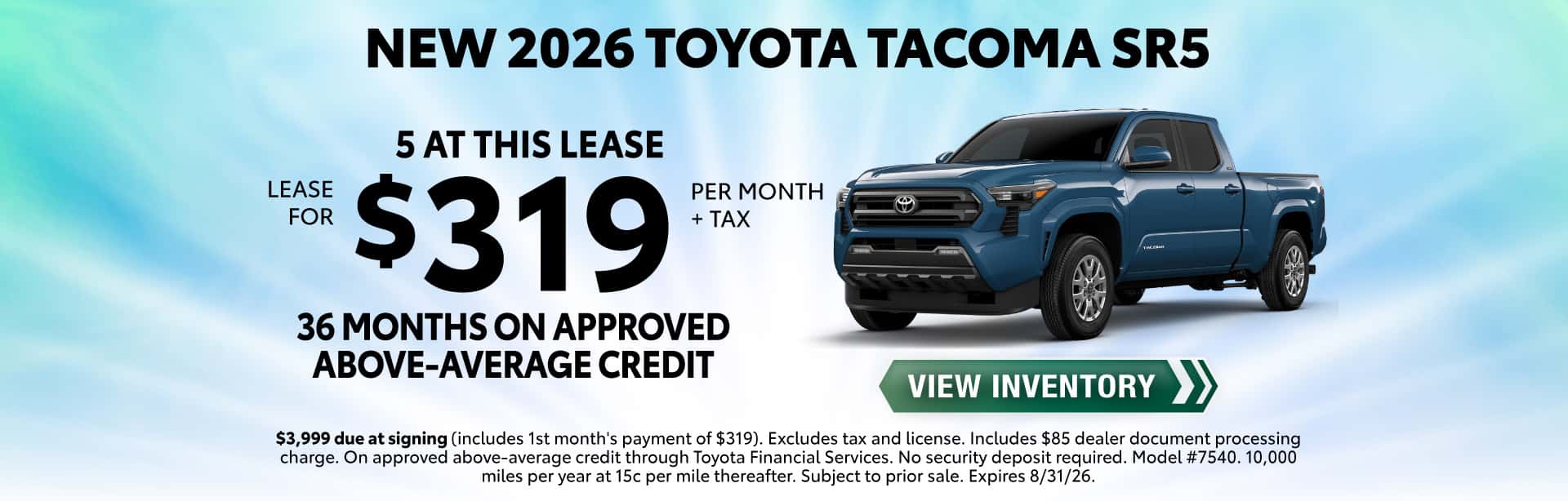 Tacoma SR5
