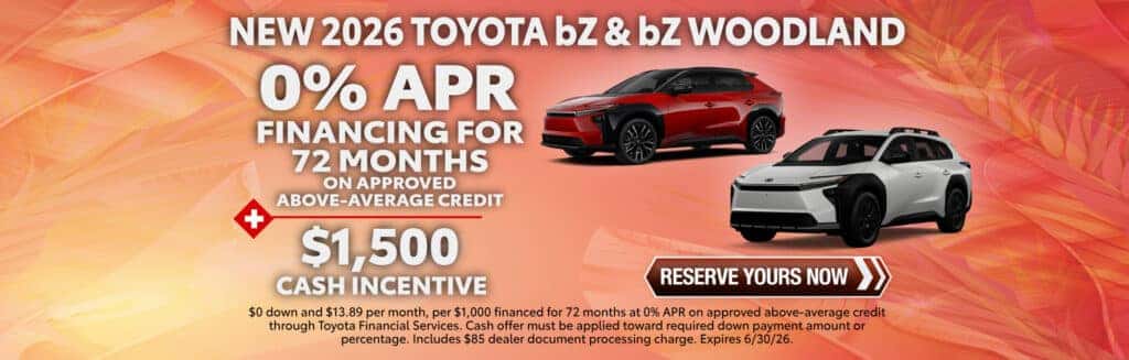 NEW 2026 TOYOTA bZ & bZ WOODLAND