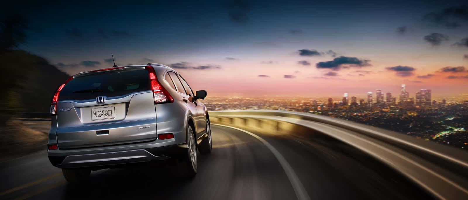 2015 Honda CR-V at dusk