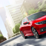 Red 2019 Honda Civic Sedan