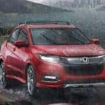 2020 honda hr-v in rain