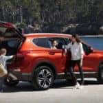 2019 Hyundai Santa Fe in Lava Orange