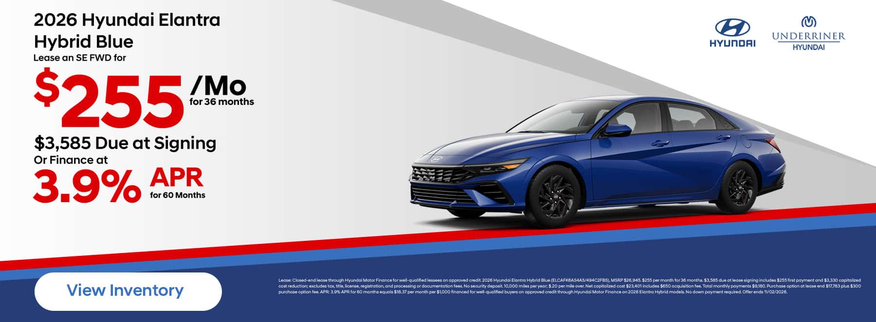 New 2026 Hyundai Elantra Hybrid