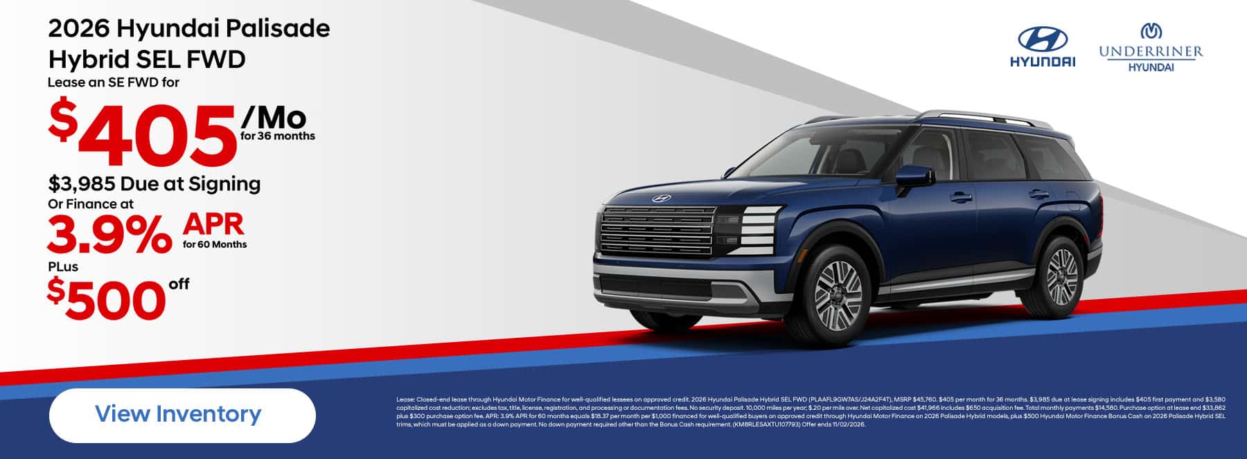 New 2026 Hyundai Palisade Hybrid