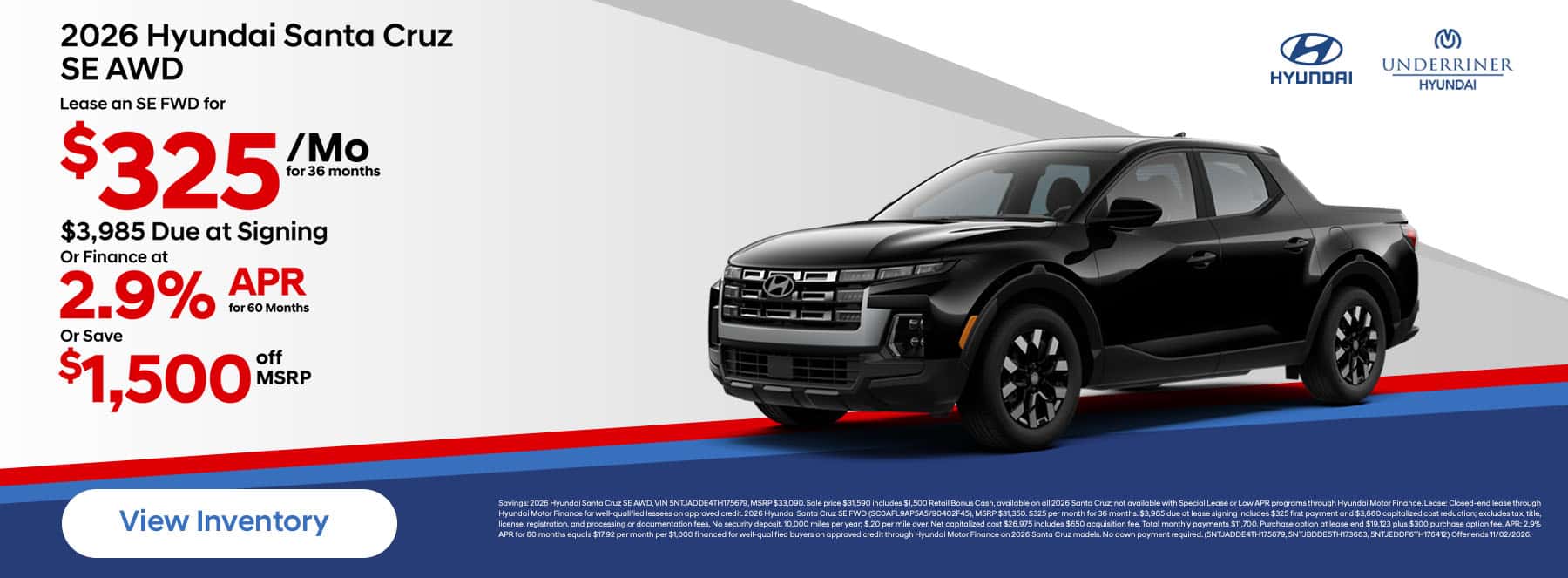 New 2026 Hyundai Santa Cruz