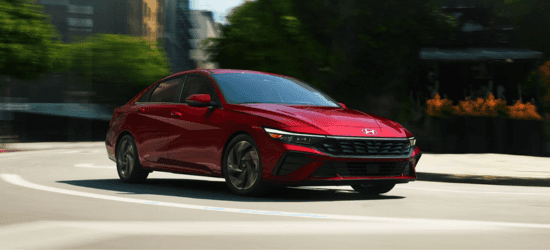 Hyundai Elantra Red