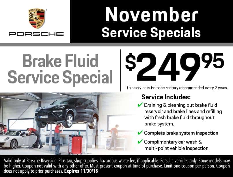 Porsche Service Specials & Coupons Riverside Auto Repair