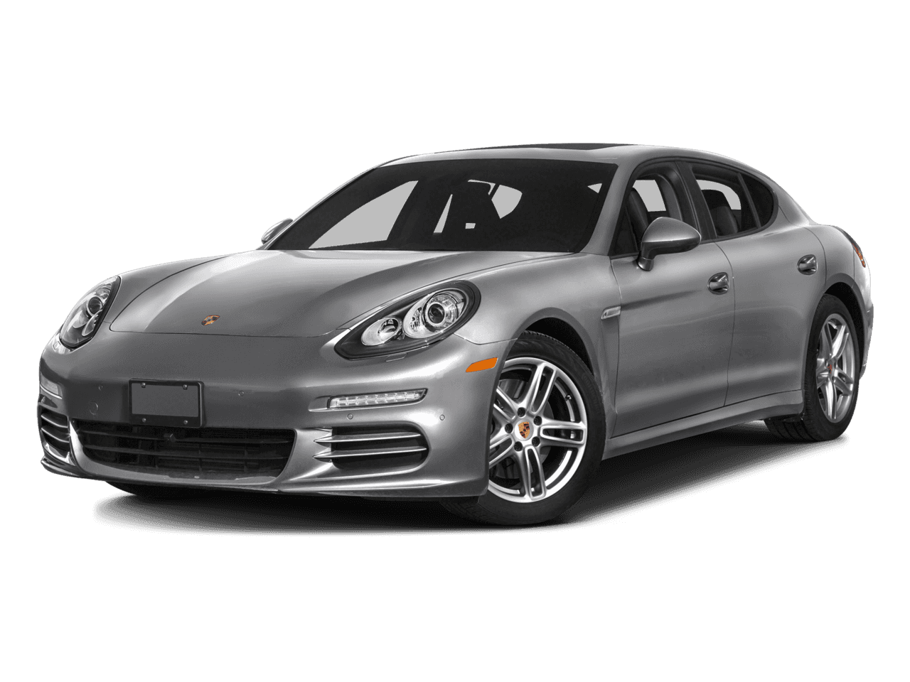 Panamera On White