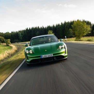 2020 Porsche Taycan Driving
