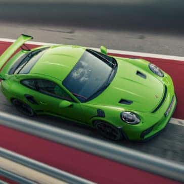 911 GT3 RS on the track