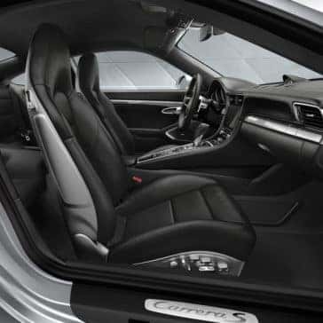 Porsche 911 Carrera seating