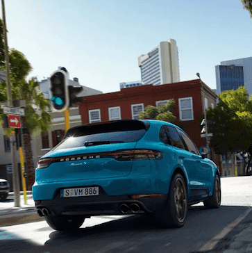 2020 Porsche Macan Rear Exterior