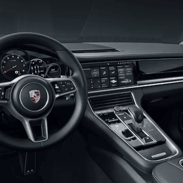 2020 Porsche Panamera View From Driver's Seat