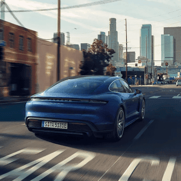 2020 Porsche Taycan Rear Exterior