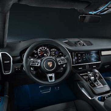 2020 Porsche Cayenne Coupe Steering Wheel and Instrument Cluster
