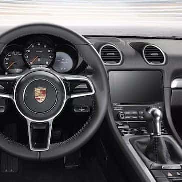 2020 Porsche 718 Boxster View From The Driver's Seat