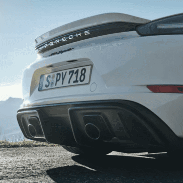2021 Porsche 718 Spyder Rear