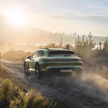 Porsche Taycan Cross Turismo Rear