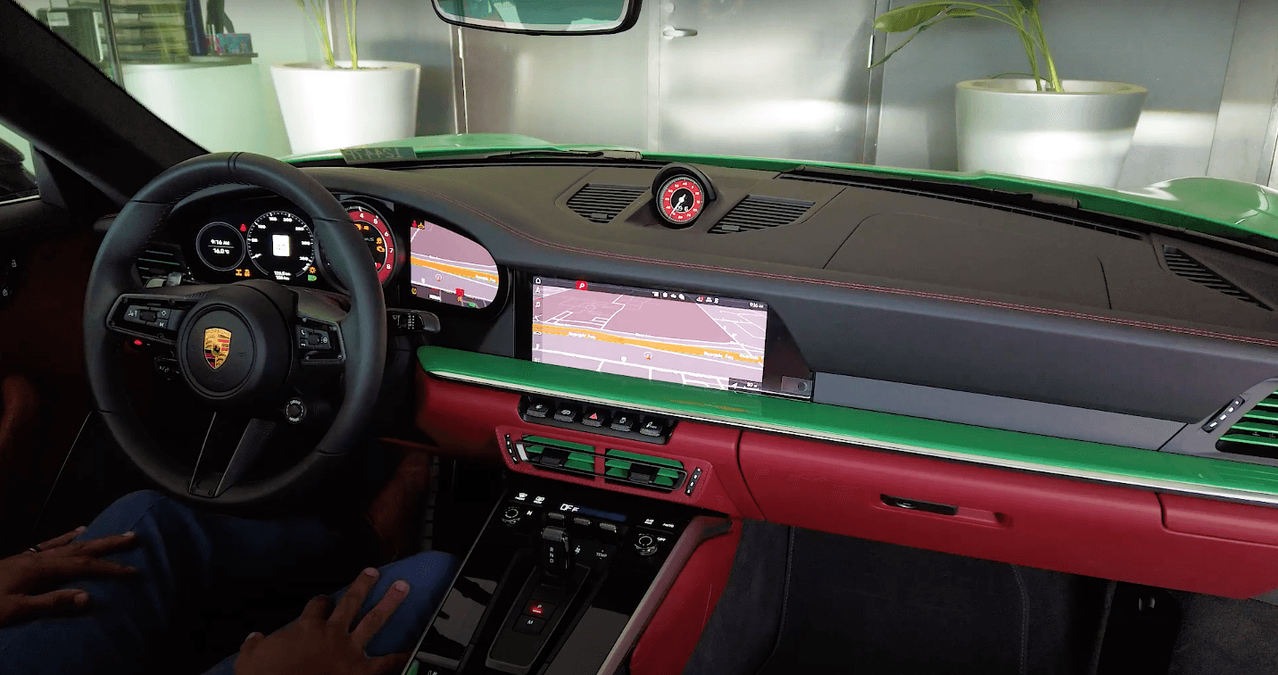 2021 Porsche 911 Turbo S Dashboard