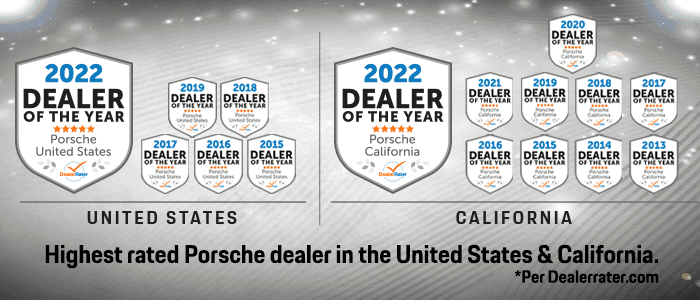 Porsche Riverside DealerRater Awards