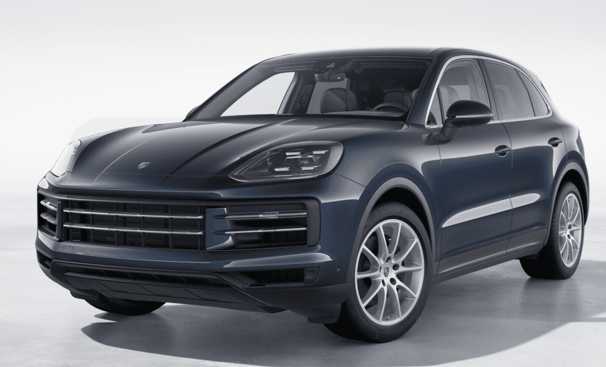 2023 Porsche Cayenne in Algarve Blue Metallic
