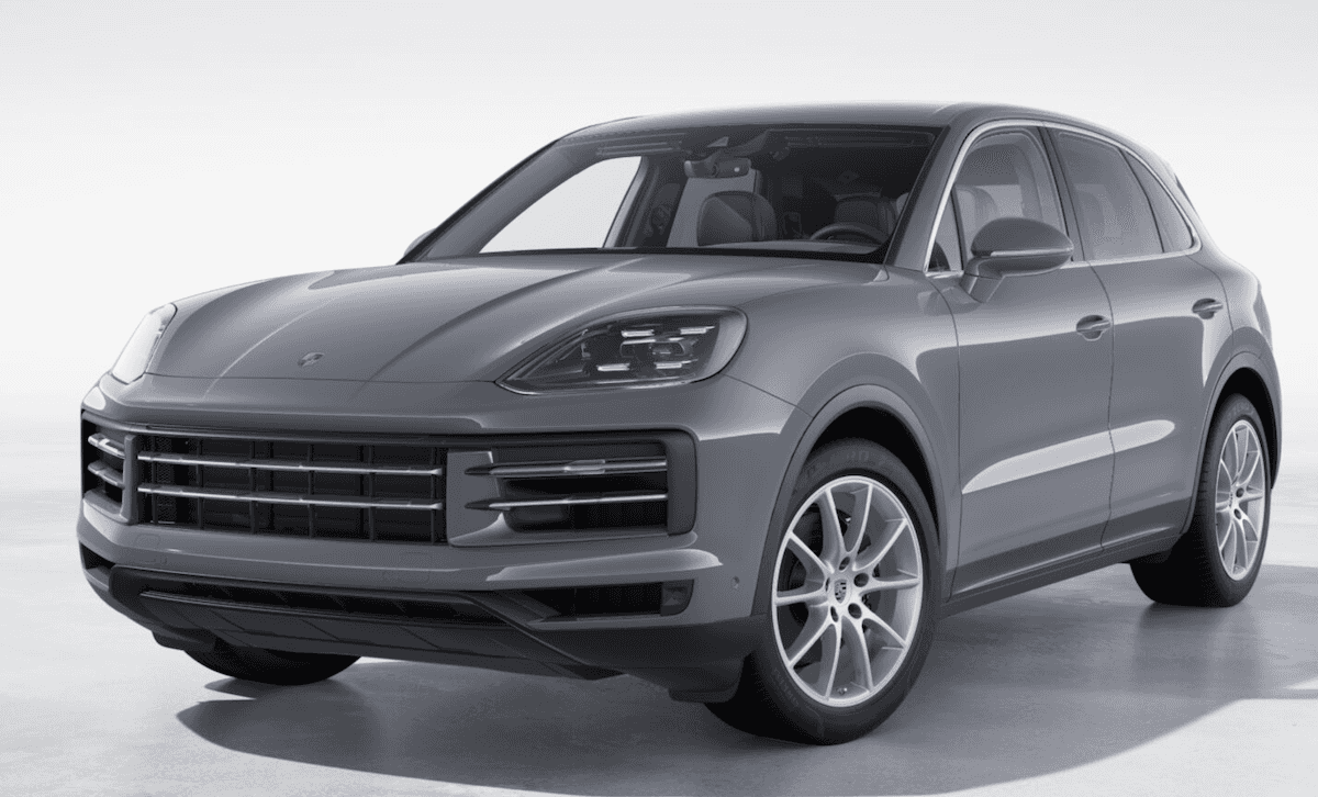 2023 Porsche Cayenne in Arctic Grey
