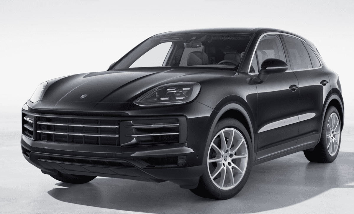 2023 Porsche Cayenne Chromite in Black Metallic