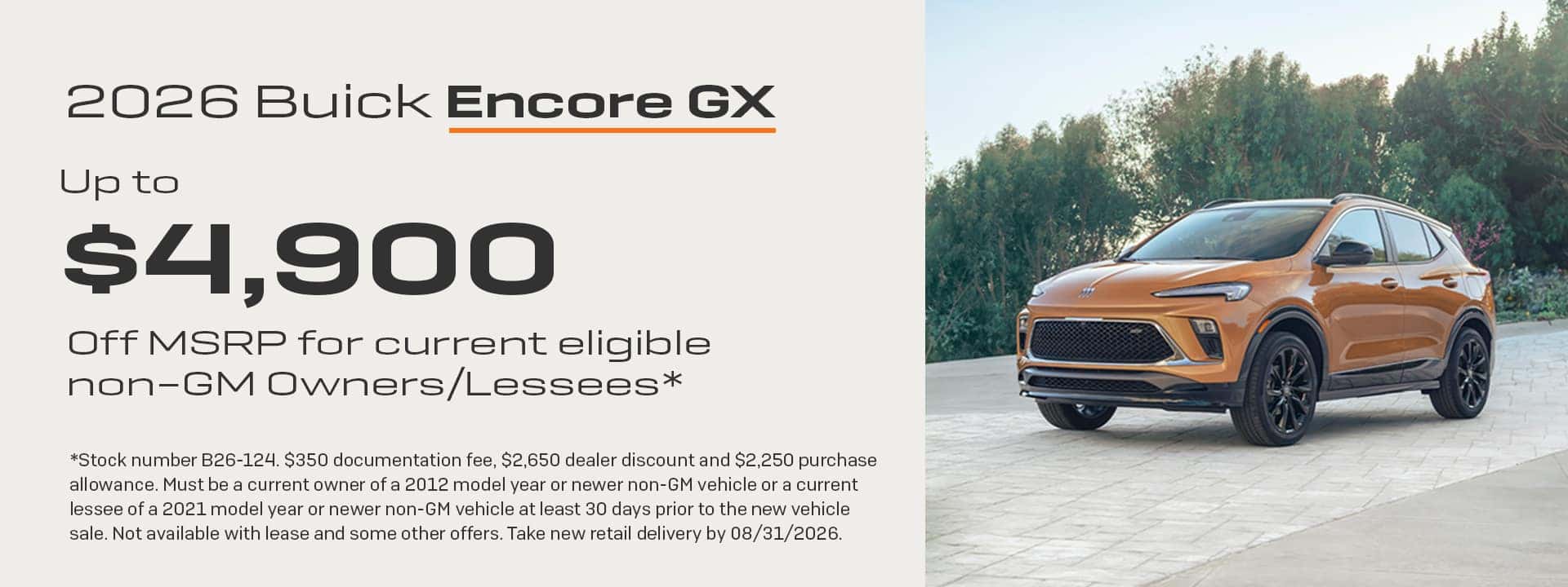 Encore GX Offer